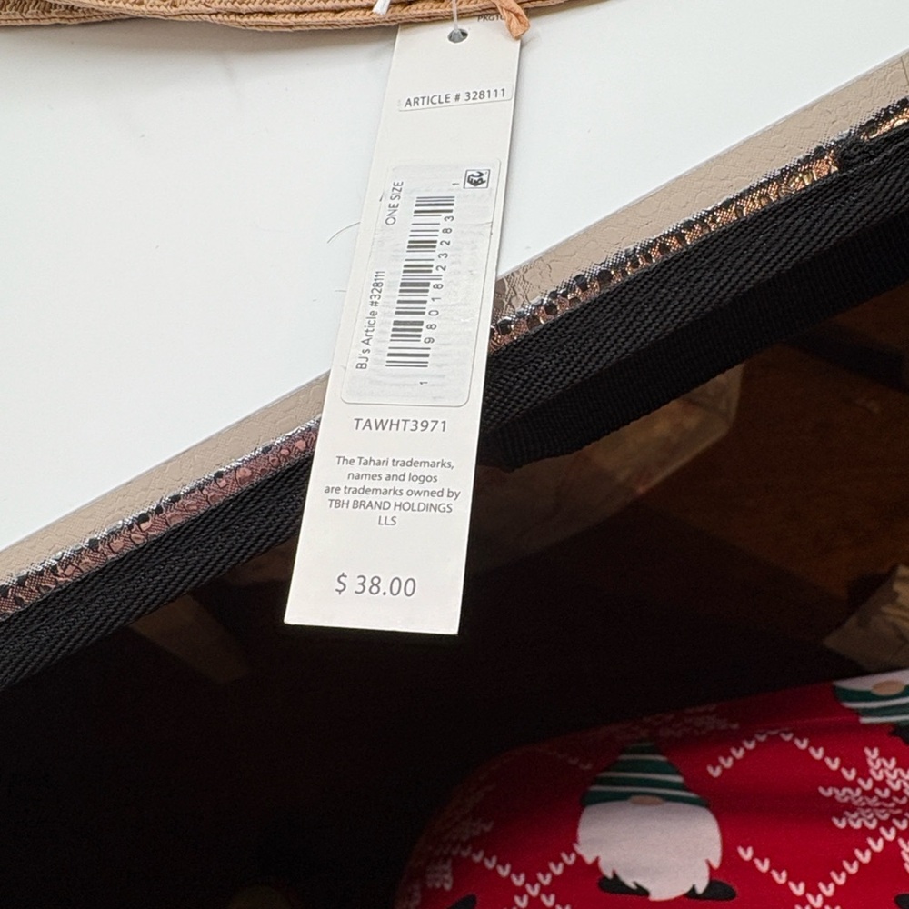 Tahari Tan and White Sun Hat NWT - Picture 5 of 5